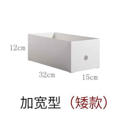 No.MQ99 office desk desk desktop storage box a4 file archive box rectangular oblique storage basket finishing basket widened right-angle bookend