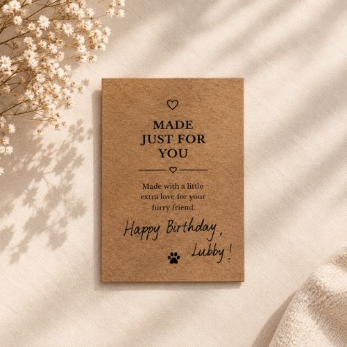 Premium-quality kraft paper cards