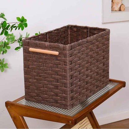 No.LPDZ01 定製手工編織收納筐 1個起訂 客製尺寸 居家櫃體專用收納籃