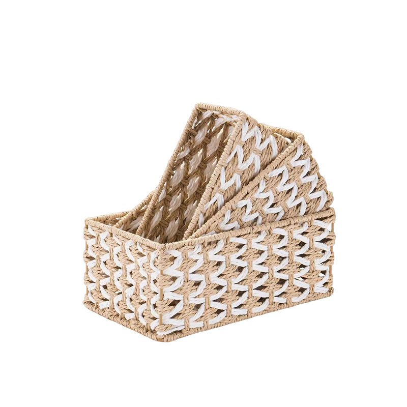 No.DS23D475A-C Handmade basket storage box