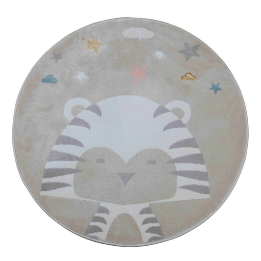 No.F-05 Türkiye imported Nordic cartoon round carpet children's room layout