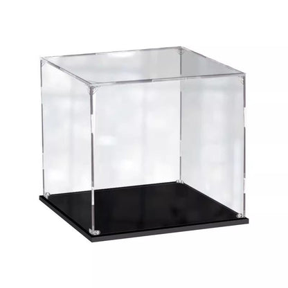 No. ZSDZ01 Custom Acrylic High Transparency Figurine Display Box - Minimum order 1 piece, logo can be added, multiple sizes in stock, customization supported.