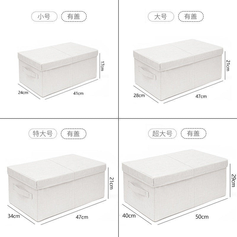 No.026 organizer recommends thick anti-cotton and linen fabric folding storage box pants and clothes storage box