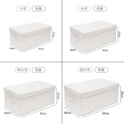 No.026 organizer recommends thick anti-cotton and linen fabric folding storage box pants and clothes storage box