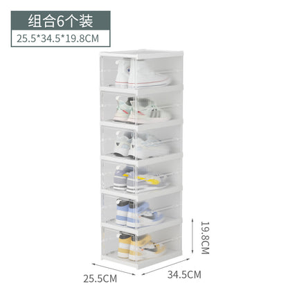 No.X-DF018-3W installation-free folding shoe storage box