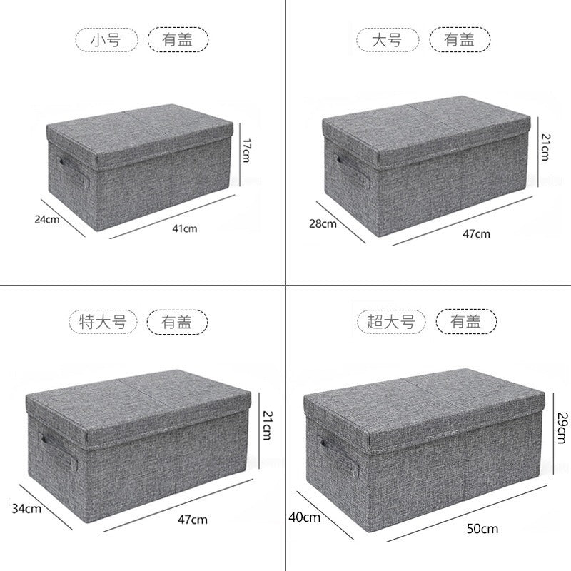 No.026 organizer recommends thick anti-cotton and linen fabric folding storage box pants and clothes storage box