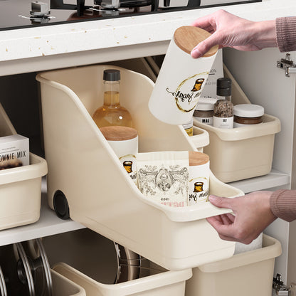 No.FG-2220 Kitchen cabinet storage box with pulleys