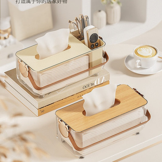 No. 2341 Cream style tissue box, facial tissue box, creative tissue box, desktop storage box