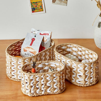 No.DS23D475A-C Handmade basket storage box