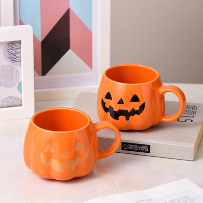 No.ali-724920576001 Halloween water cup Christmas pumpkin cup tea cup office ceramic mug creative shape gift cup