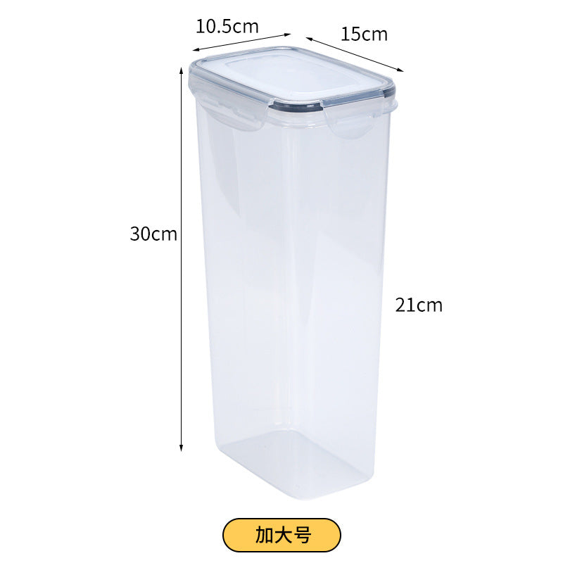 No. 9056 Cat food and dog food transparent storage box sealed pet food distribution storage jar