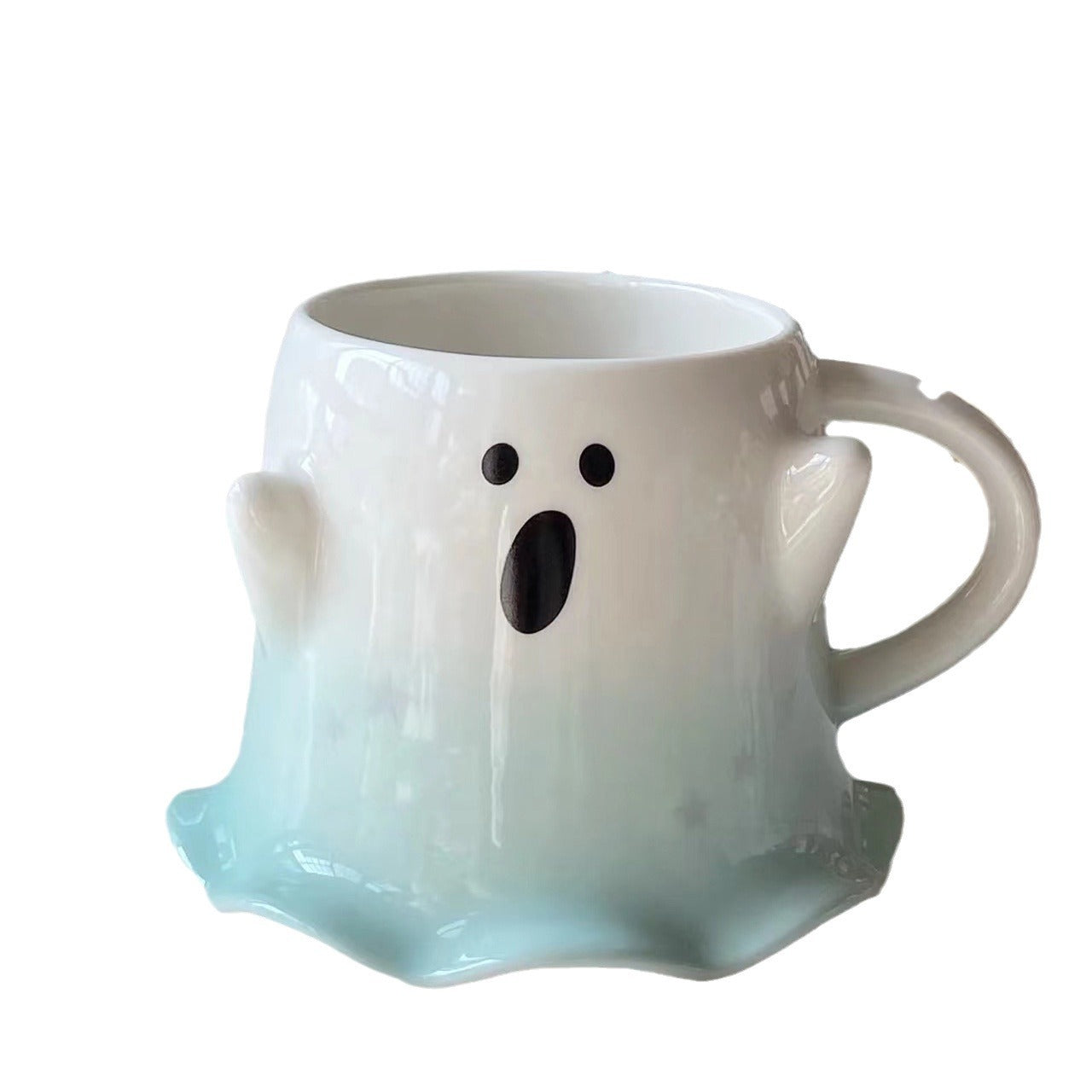 No.A168864545 Halloween Christmas Water Cup Elf Mug Gift Cup Souvenir Christmas Gift Cute Ghost Water Cup