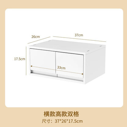 No.MQ97 Desktop multi-layer sundries organizer drawer-type storage box Desktop A4 file box office storage combination locker