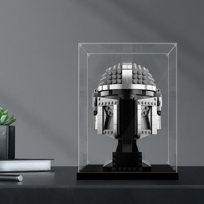 No. ZSDZ01 Custom Acrylic High Transparency Figurine Display Box - Minimum order 1 piece, logo can be added, multiple sizes in stock, customization supported.